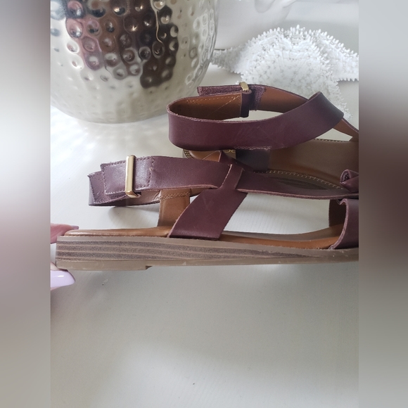 #8-Franco Sarto leather sandles sz 7 - Picture 4 of 8